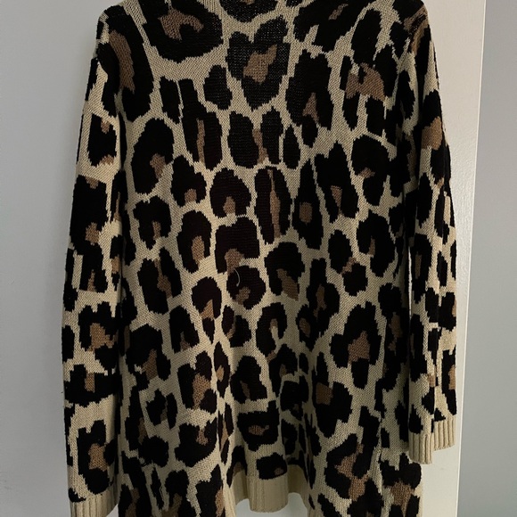 Chico's Leopard Print Sweater - Picture 2 of 3